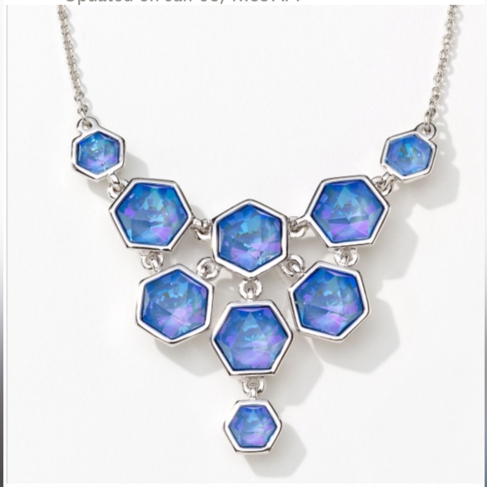 Touchstone Crystal by Swarovski Oceanside Necklace, New in box